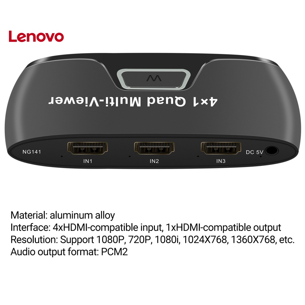 Bộ Chuyển Đổi Video HDMI 4 Trong 1 Độ Phân Giải Cao 1080P 4X1