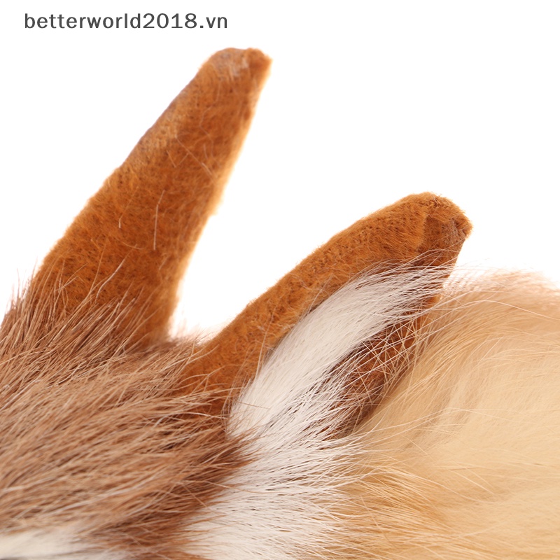 Đồ trang trí Động Vật Giả Lông Thỏ Trang Trí Nhà Cửa