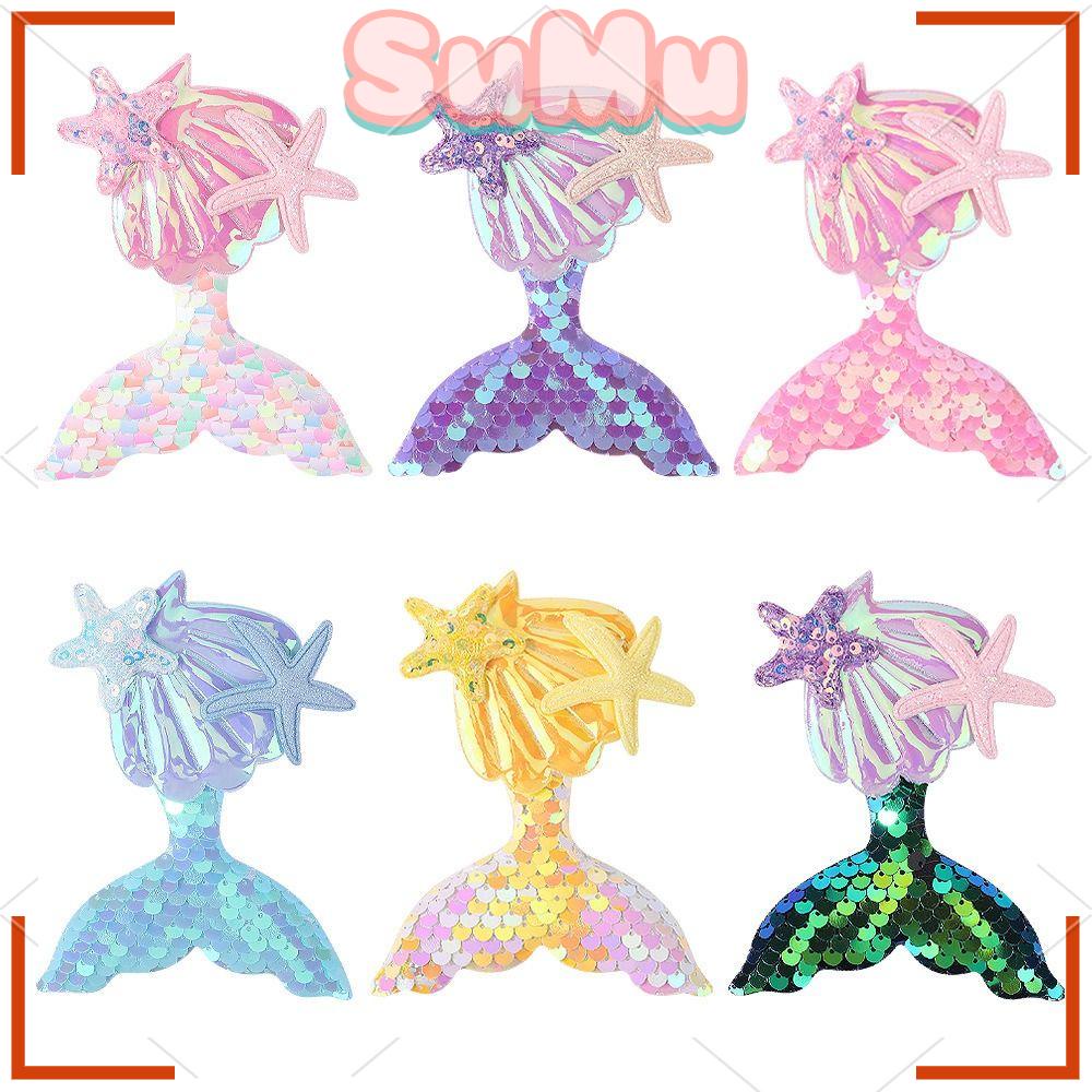 Kẹp Tóc Đính Kim Sa Hình Hoạt Hình Dễ Thương Phong Cách Châu Âu Cho Bé Gái