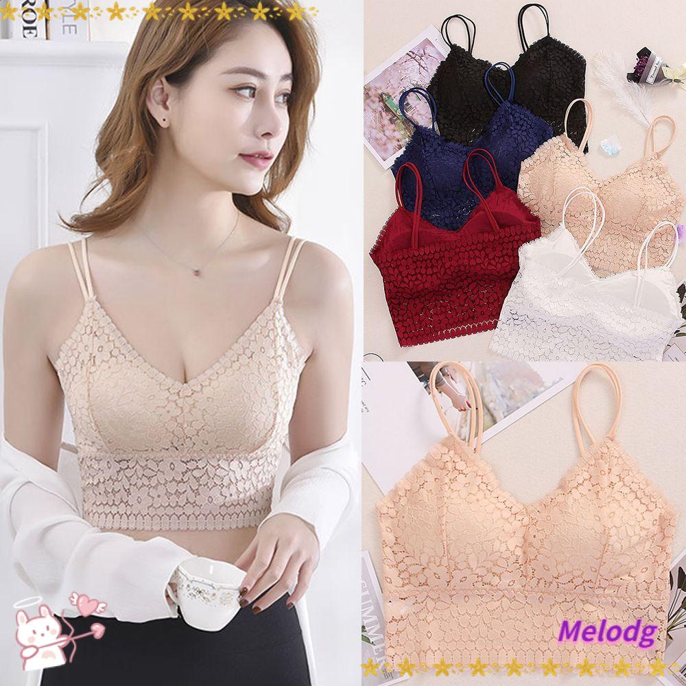 MELODG Bra Thể Thao Kèm Mút Nâng Ngực Thiết Kế Quyến Rũ