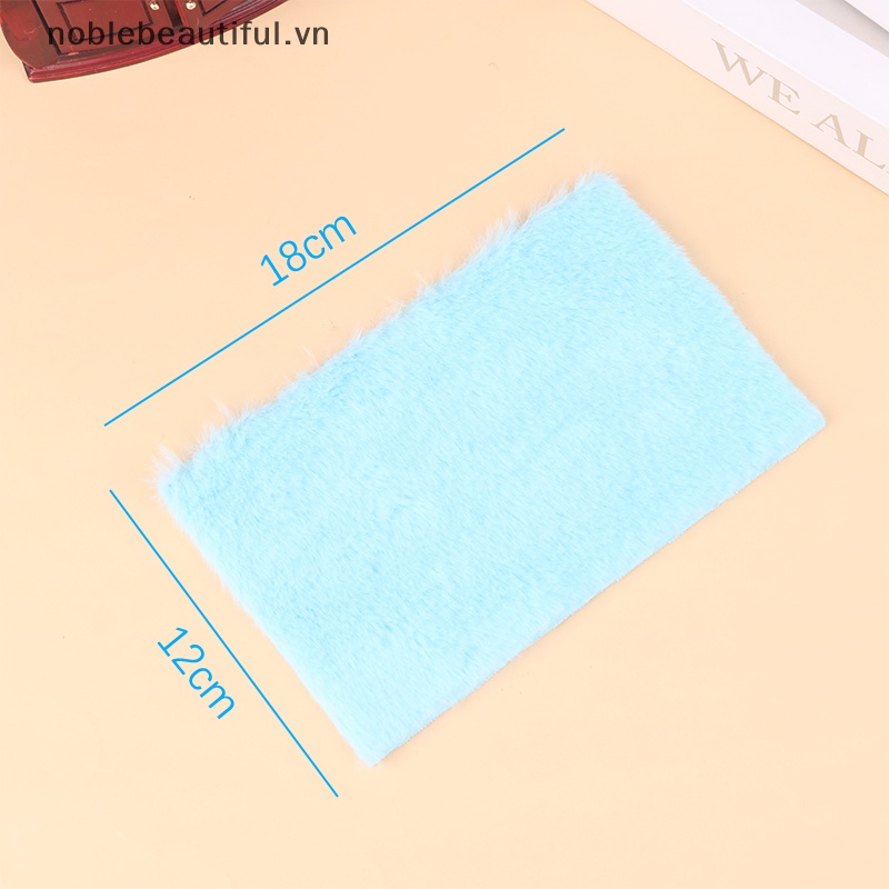 Thảm Bông Lót Sàn Hình Chữ Nhật Trang Trí Nội Thất Phòng Khách / Nhà Búp Bê