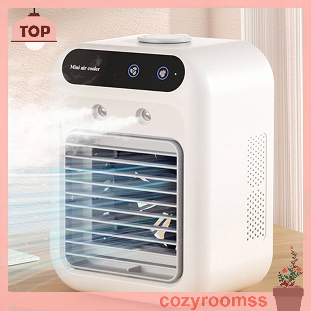 Quạt Làm Mát Để Bàn 2 Tốc Độ Tùy Chỉnh Nhỏ Gọn Tiện Dụng Cho Gia Đình