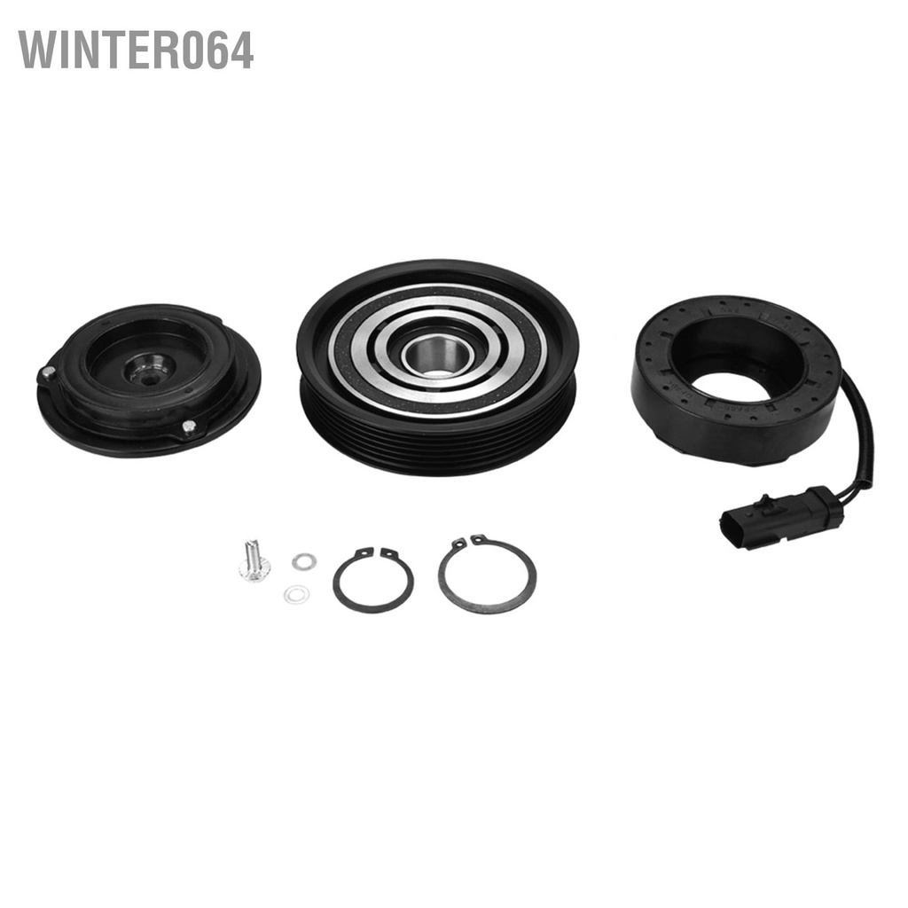 Winter064 AC A/C Máy Nén Lắp Ròng Rọc Cuộn Dây Cho Dodge Dakota Ram Jeep Mitsubishi DAM639
