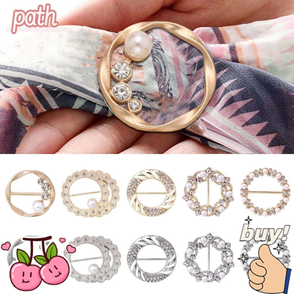 PATH Set 4 Kẹp Cài Khăn Choàng / Áo Thun Thời Trang