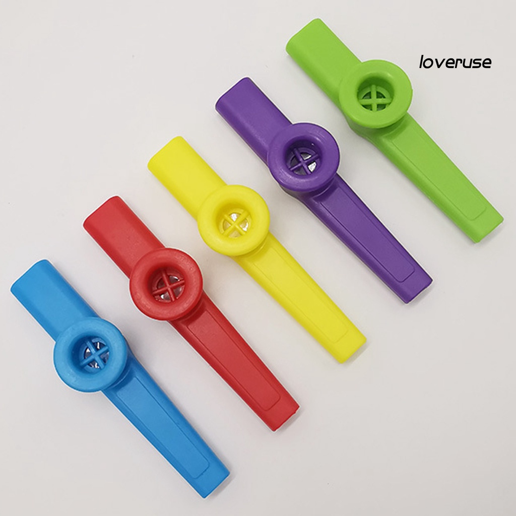 Đồ Chơi Nhạc Cụ Kazoo Nhiều Màu Sắc Tươi Sáng Không Gây Đau Tay Mắt Cho Trẻ Em