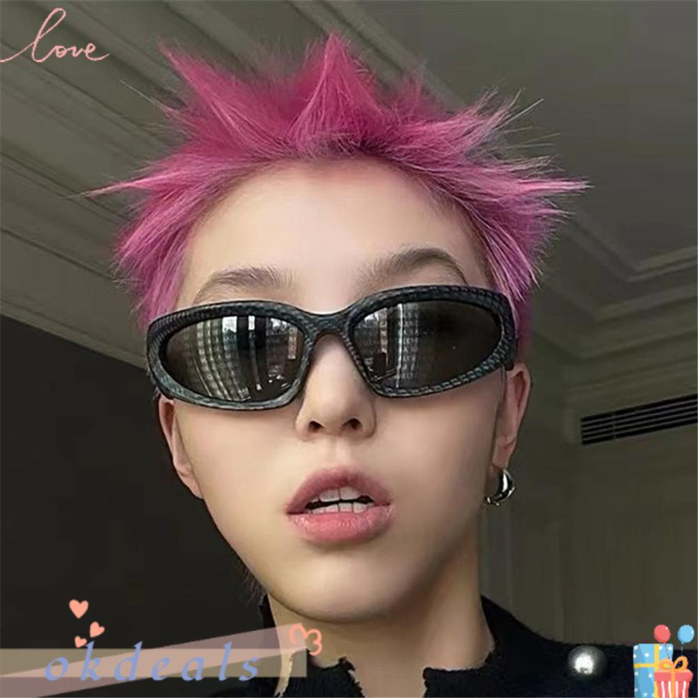 OKDEALS Kính Mát Chống Tia UV400 Phong Cách Punk