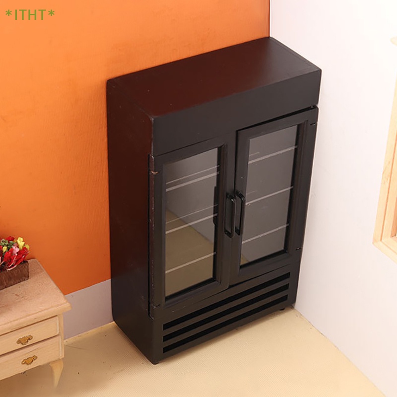 Mô Hình Tủ Lạnh Mini Hai Cửa Trang Trí Nhà Búp Bê Mới