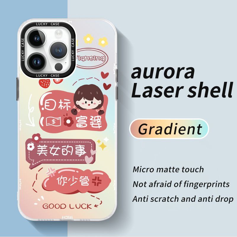 Ốp Điện Thoại Màu Laser In Họa Tiết Fu Granny 1314 Cho Iphonexr12678Plus promaxIMD 7LPT