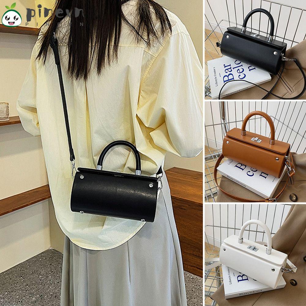 PINEVN Túi Đeo Chéo Thời Trang Phong Cách Vintage