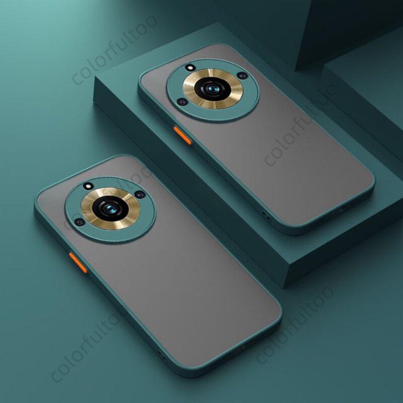 Ốp lưng cho Realme 11 12 Pro Plus 11X 11Pro 11Pro + 12 + 12Pro 12Pro + Realme11 Realme11Pro 4G 5G 2023 Vỏ điện thoại mờ Bảo vệ ống kính Vỏ bảo vệ chống sốc Vỏ cứng
