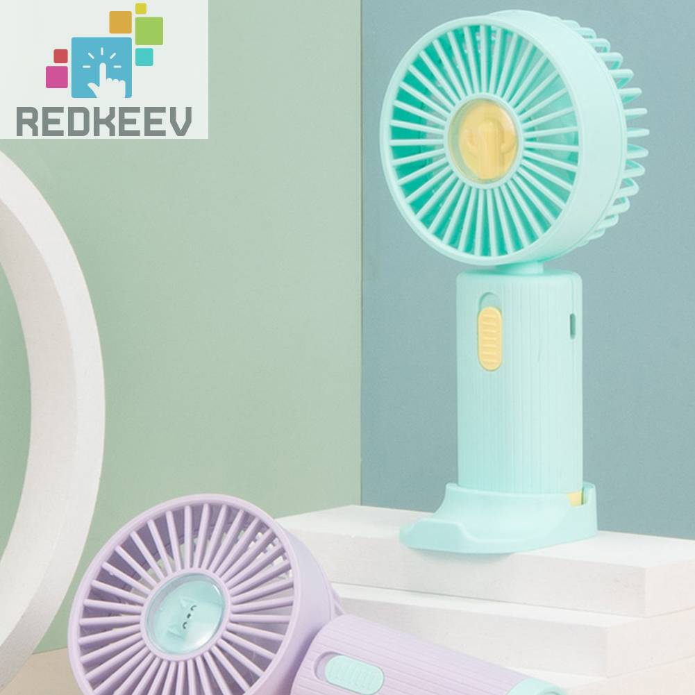 Quạt Làm Mát Để Bàn Di Động Đa Ứng Dụng Cho Du Lịch / Commute / Trang Điểm / Văn