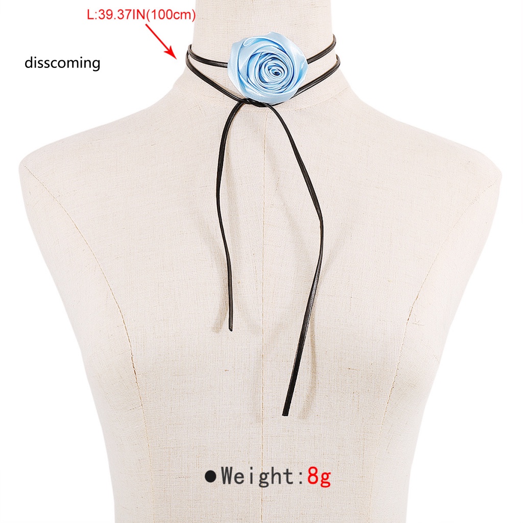 Áo Khoác SL SL Kiểu Dáng Trẻ Trung Năng Động| Vòng Cổ Da Nhiều Lớp Thiết Kế Hoa Hồng Ngọt Ngào Và Cá Tính