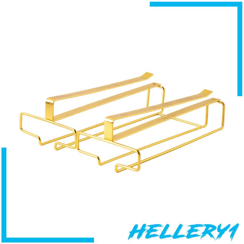 Giá Đỡ 2 Tầng Treo Ly Thủy Tinh Tiện Dụng Cho Nhà Bếp