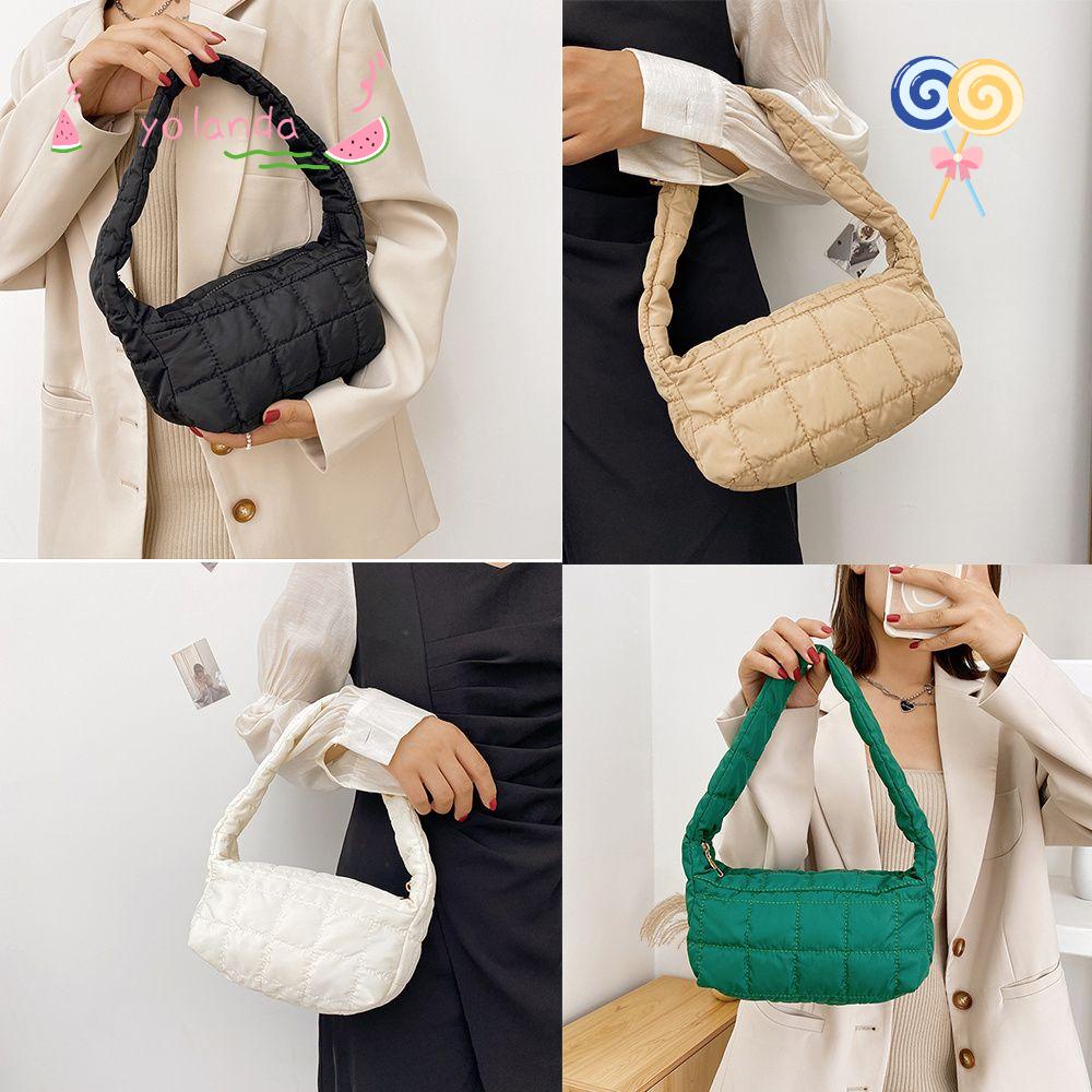 YOLA Túi Xách Đệm Nylon Cotton Thời Trang Nữ