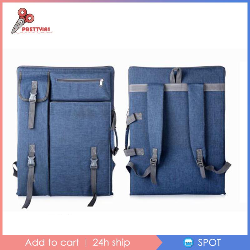 Ba Lô Đeo Vai Đựng Bảng Màu Sơn Nghệ Thuật Có Dây Đeo Vai Điều Chỉnh Được