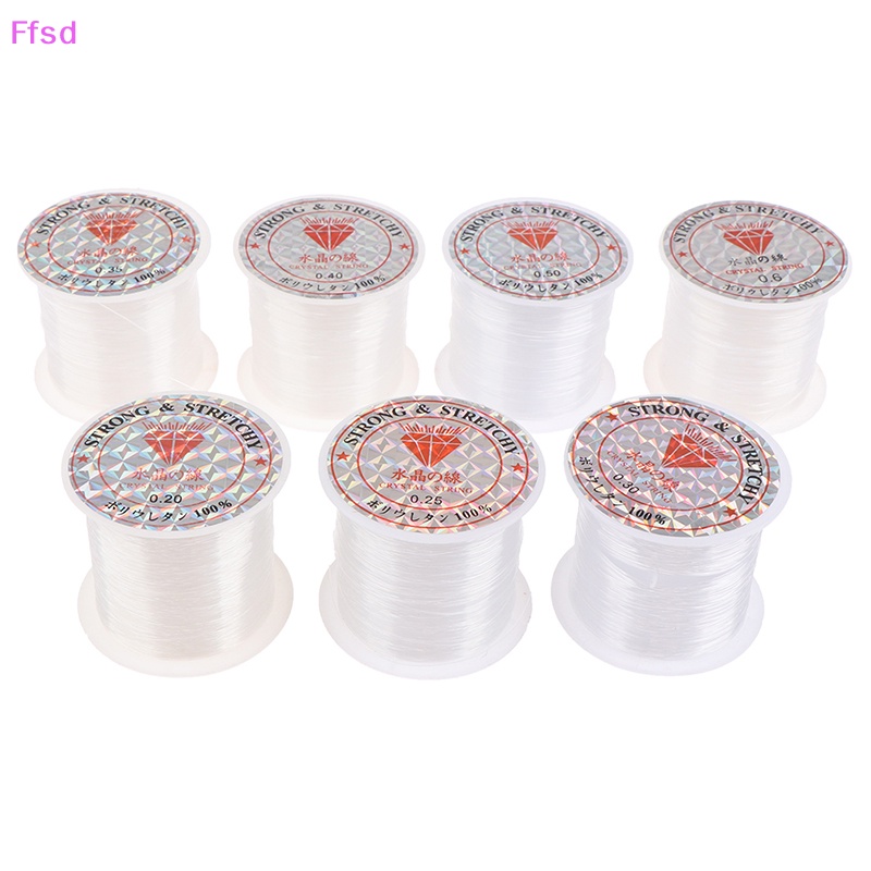 Cuộn Dây Câu Cá Bằng Nilon Trong Suốt Không Đục Lỗ Kích Thước 0.2-0.6mm