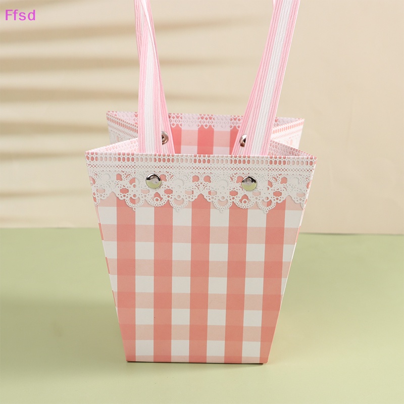 1 Túi Giấy Đựng Hoa Chống Thấm Nước Có Thể Gấp Gọn Tiện Dụng