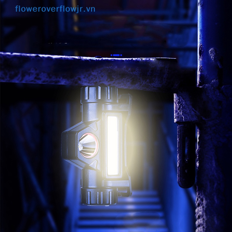 Đèn Pha Đội Đầu Led Cob 2500lm Chống Nước Có Thể Sạc Lại Bằng Cổng Usb