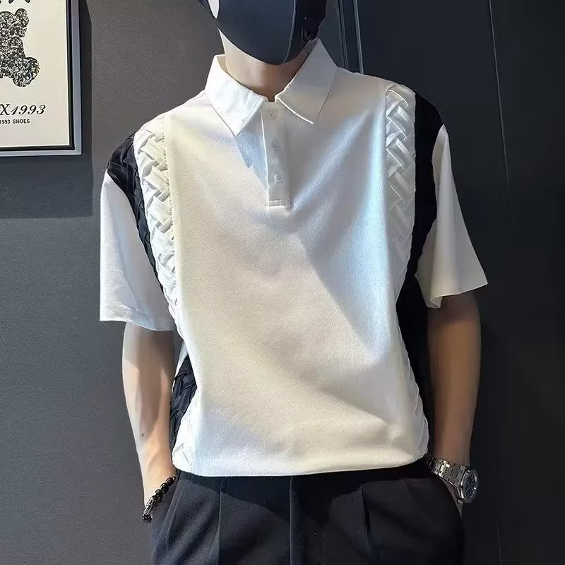 Áo Thun polo Ngắn Tay Nhẹ Nhàng Phong Cách Gia Đình Cho Nam