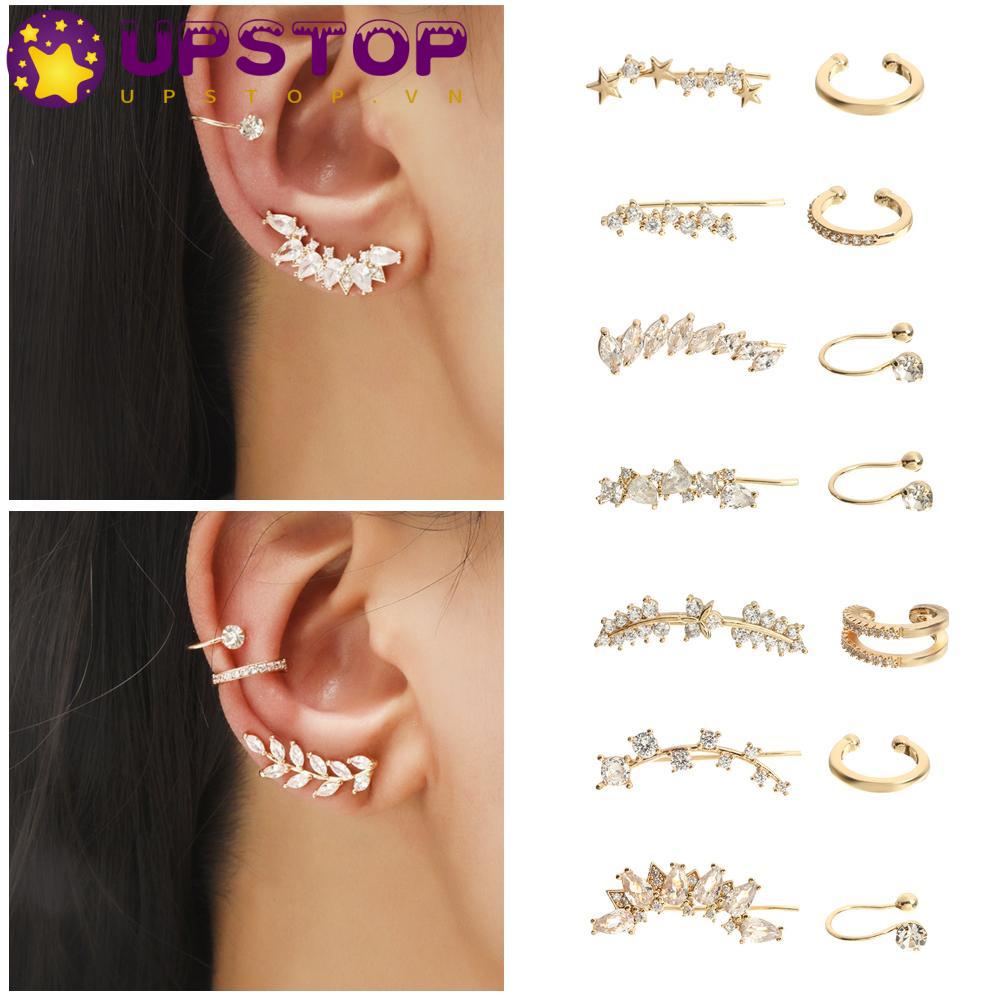 UPSTOPVN Khuyên Kẹp Vành Tai Không Xỏ Lỗ