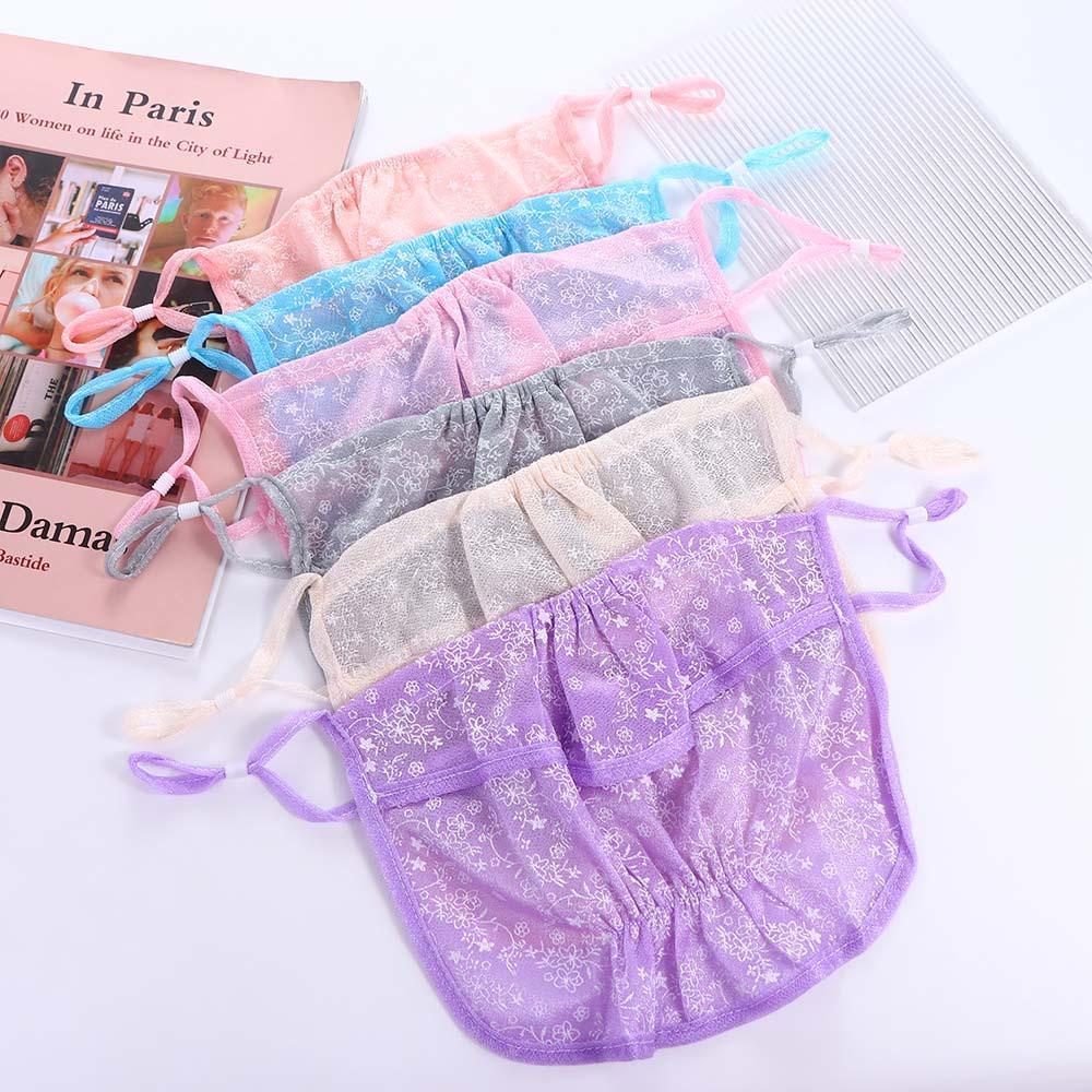 Giovanni Khẩu Trang Lụa Lạnh Chống Nắng Chống Tia UV Màu Sắc Đơn Giản Tiện Dụng