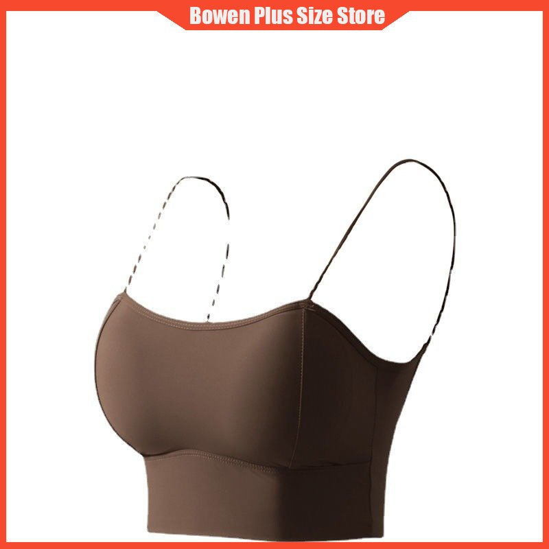 Áo Lót Lụa Mát Không Đường May Lưng Thời Trang Mùa Hè Cho Nữ 40-90kg