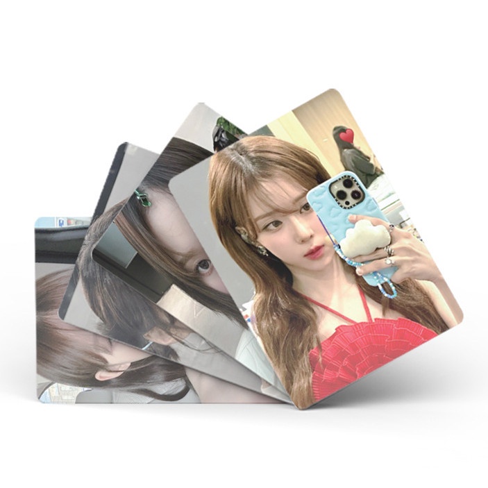 50pcs/box WINTER AESPA Photocards Album Laser Lomo Cards Solo Kpop Collection New Arrivals