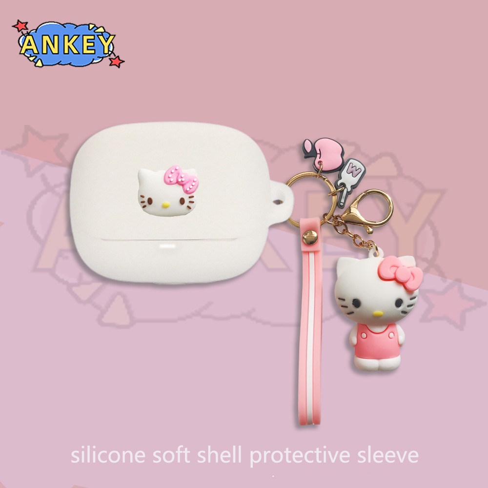 For Baseus Bowie M2s M2 M2+ E9 W3 Case Earphone Silicone Case Black Kuromi Earbuds Soft Protective Headphone Cover Headset Skin