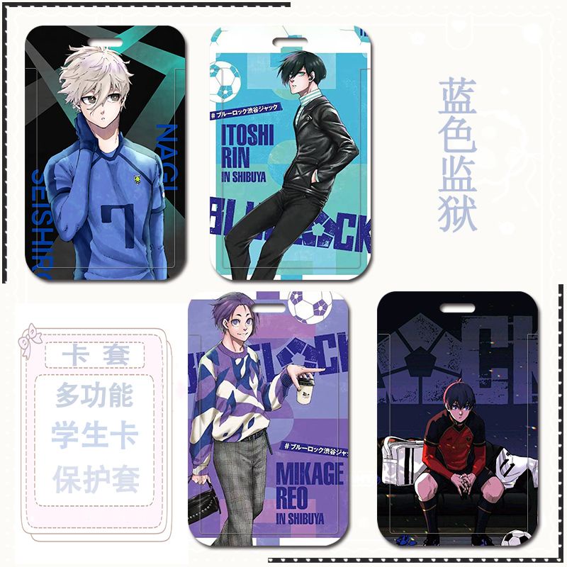 Ốp Điện Thoại Bằng ABS Có Khóa Hoạt Hình Anime Bảo Vệ Thẻ ID Cho Học Sinh
