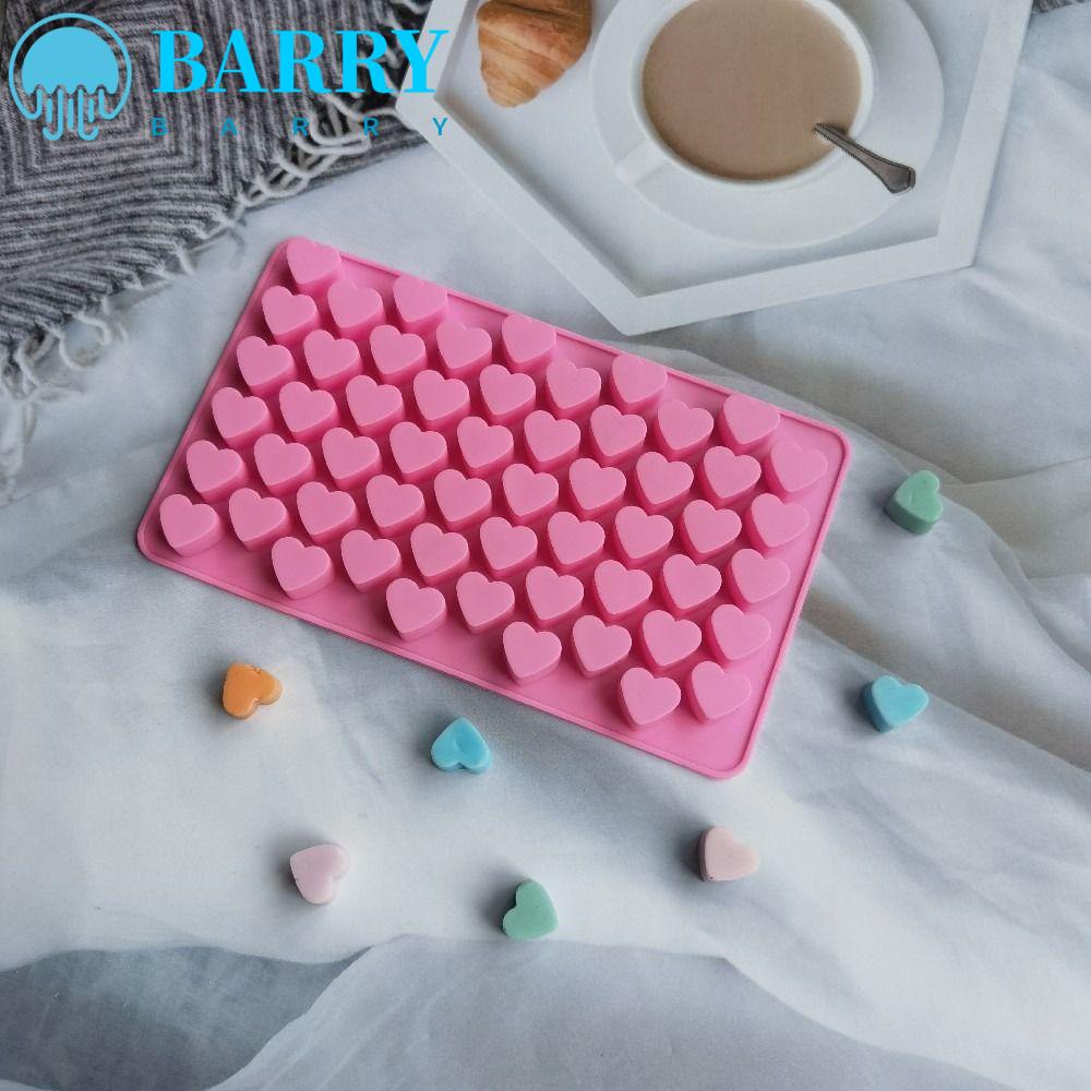 BARRY Khuôn Làm Đá / Chocolate Hình Trái Tim 55 Ngăn Tiện Lợi