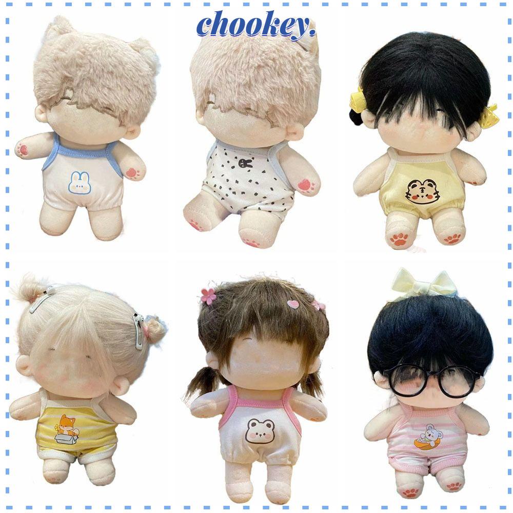 CHOOKEY Trang Phục Chống Nắng Hoạt Hình Dành Cho Búp Bê 20cm