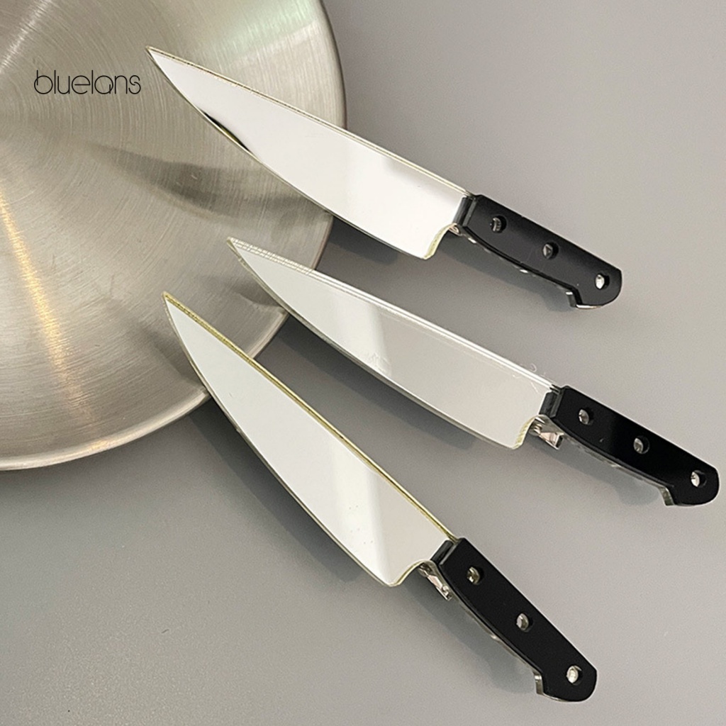 Kẹp Tóc Hình Dao Cắt Chống Trượt Phong Cách Punk Sáng Tạo Cho Nữ