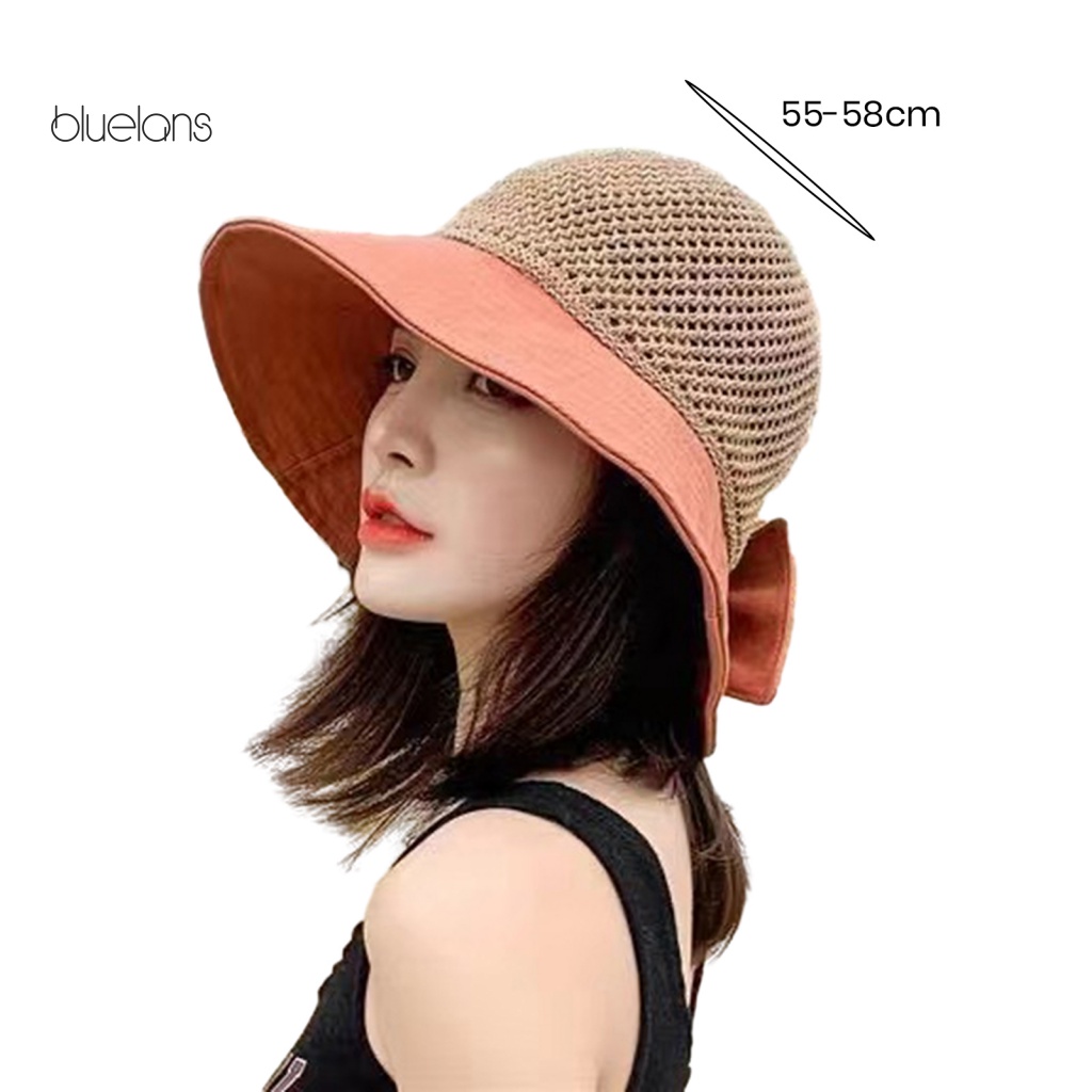 Nón Tai Bèo Rộng Vành Chống Tia UV Thời Trang Đi Biển Mùa Hè Cho Nữ