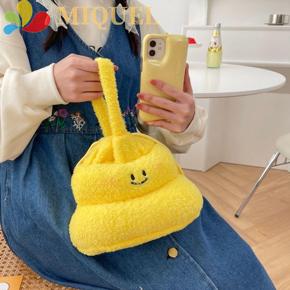 MIQUEL Túi Xách Du Lịch Bằng Lông Nhung Cá Tính