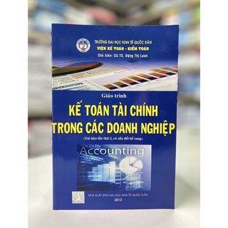 Sách - Giáo trình Kế toán tài chính trong các doanh nghiệp