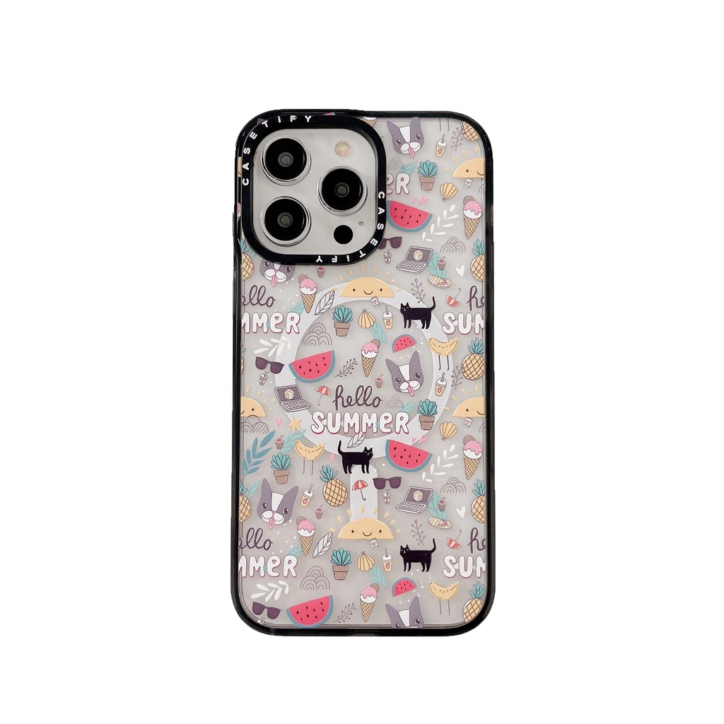 Ốp Điện Thoại Nhựa Acrylic Cứng Trong Suốt Hình Hello Kitty Cho iPhone 15 14 13 12 11 Pro Max Plus