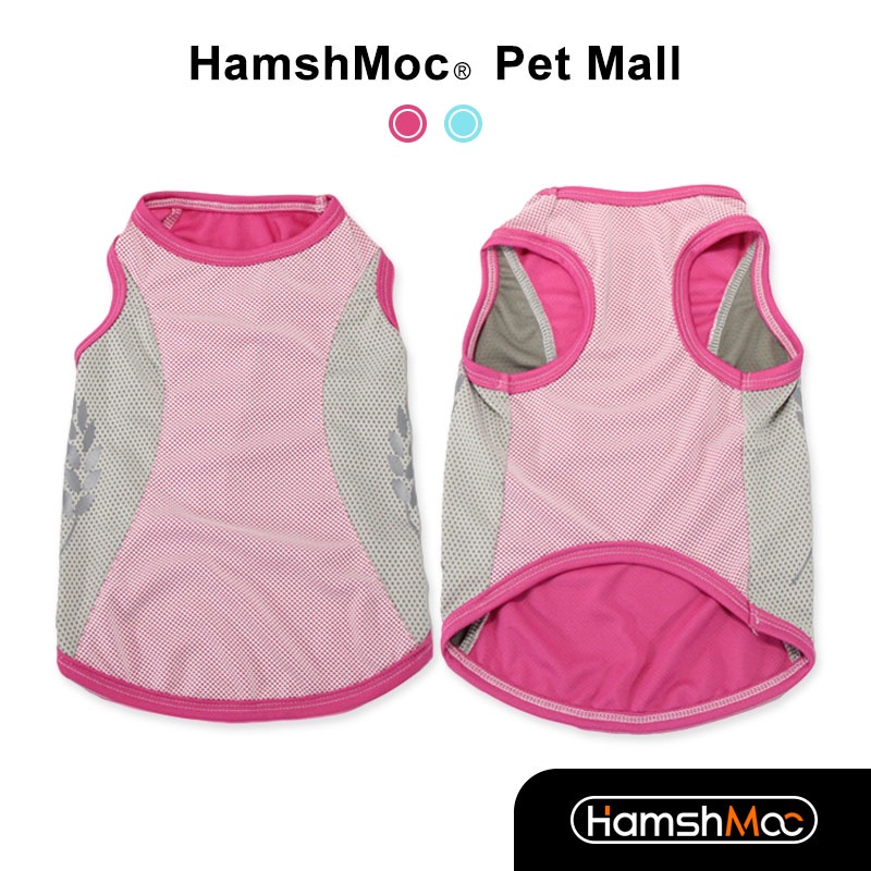HamshMoc Đai Dắt Chó Đi Dạo Chống Nắng Phản Quang Mát Mẻ Thoải Mái Dễ Sử Dụng