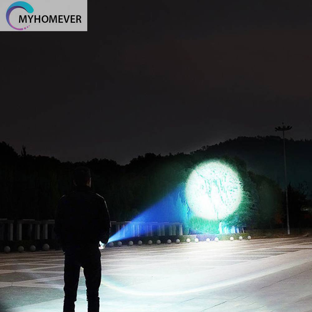 Đèn Pin XHP50 800LM COB LED 1200mAh IPX4 Type-C Sạc USB Tiện Dụng