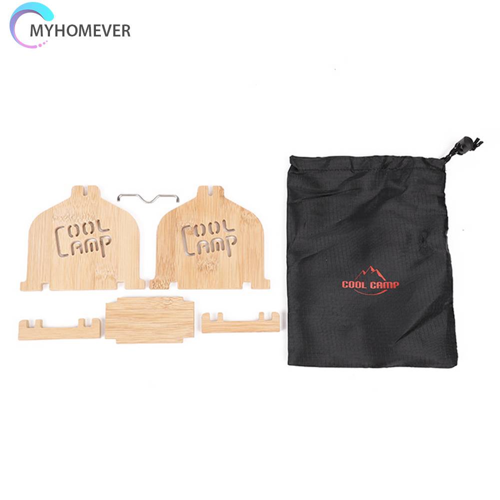 Giá Đỡ Nhang Muỗi Bằng Tre Phong Cách Cổ Điển Tiện Dụng Cho Cắm Trại