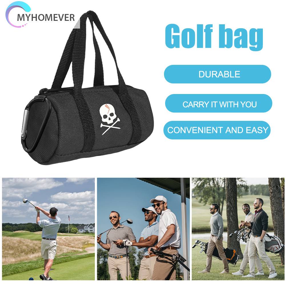 Túi Đựng Bóng Golf Gọn Nhẹ Có Móc Kim Loại Tiện Dụng