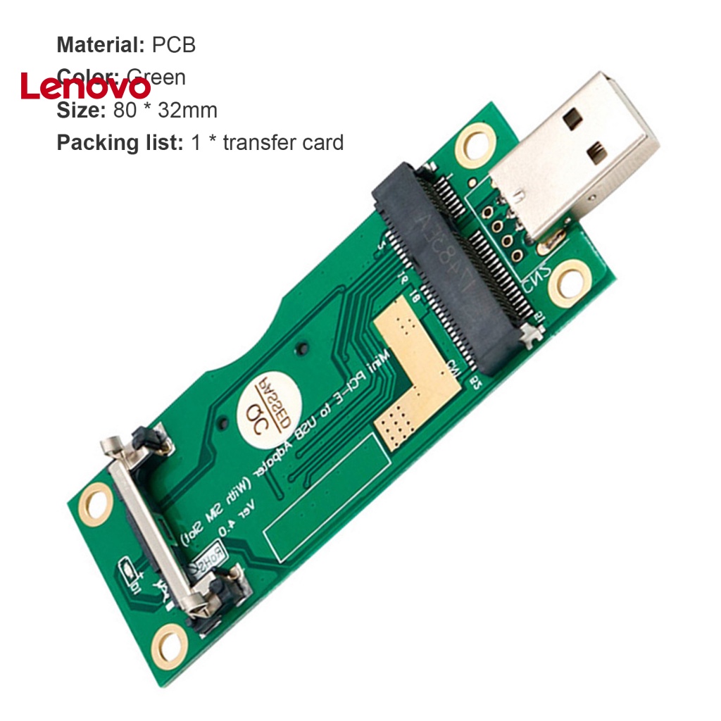 Thẻ Chuyển Đổi PCI-E Sang USB2.0 Tốc Độ Cao Chuyên Dụng Cho Laptop