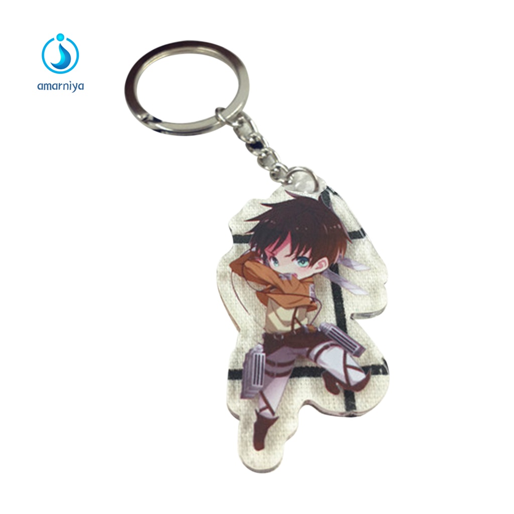(Shop Amart) Móc Chìa Khóa Chống Nước Hình Anime