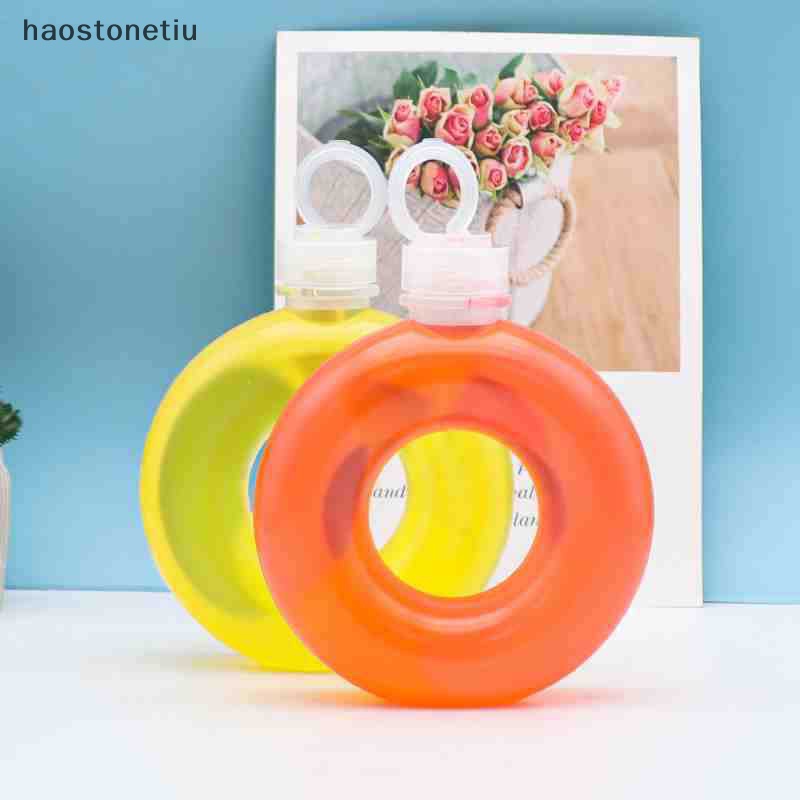 Bình Nước 500Ml Hình Bánh Donut Hoạt Hình Dễ Thương