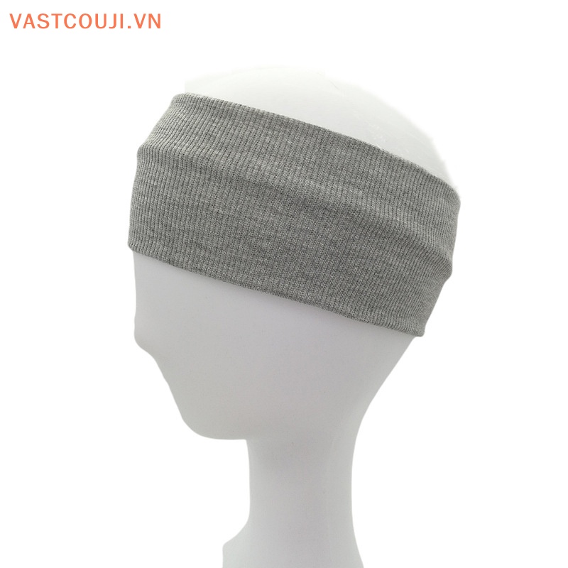 Băng Đô Dệt Kim Bản Rộng Co Giãn Màu Trơn Hỗ Trợ Tập Thể Thao / Yoga / Chạy Bộ Cho Nữ