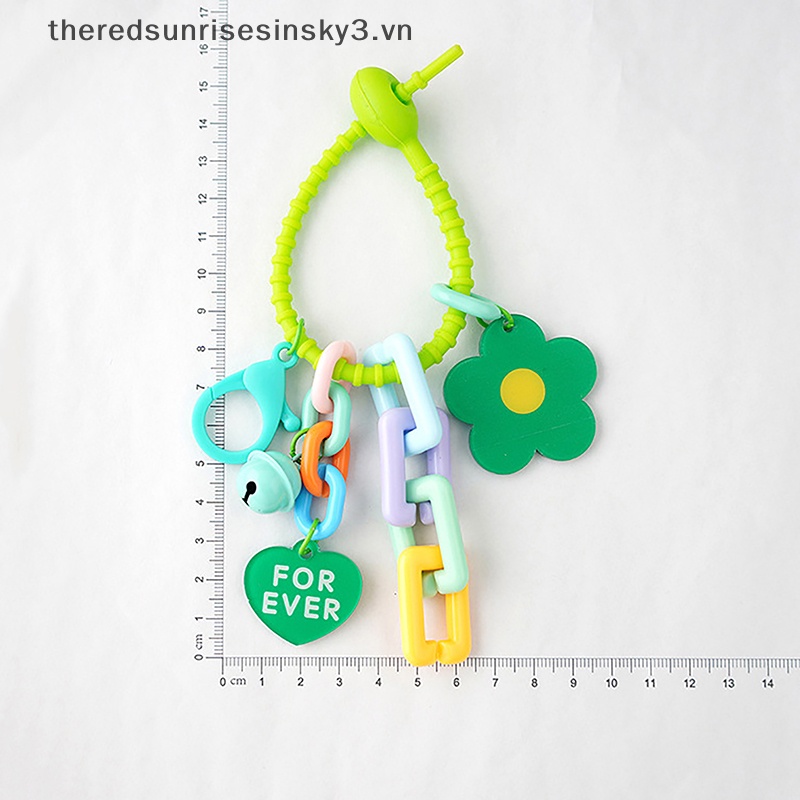 Móc Khóa Hình Hoa Hướng Dương Màu Sắc Thời Trang