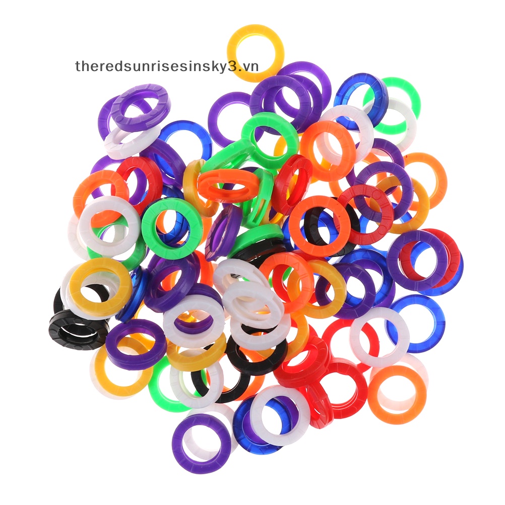 Set 10 Vỏ Bọc Chìa Khóa Bằng Silicon Màu Kẹo Thời Trang