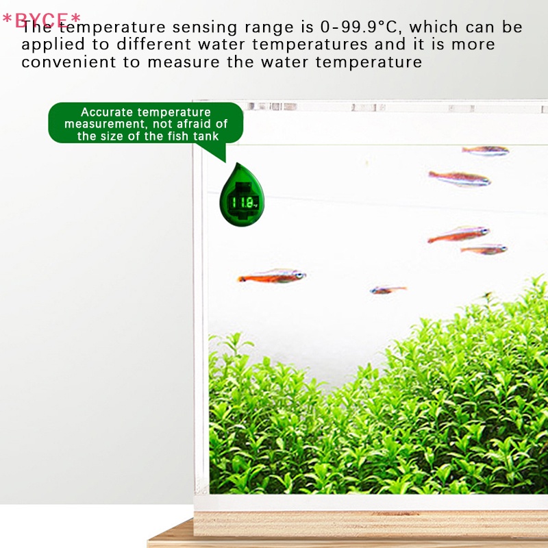 Nhiệt Kế Kỹ Thuật Số Đo Nhiệt Độ Bể Cá Có Đèn LED Mới
