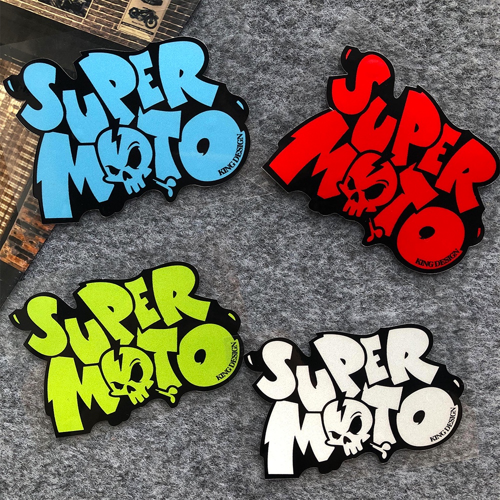 Miếng Dán Phản Quang Thái Lan Trang Trí Thân Xe Mô Tô Honda 125 Click125 Click125I Click150 Click150I Click V2 Vario CB110 Xrm