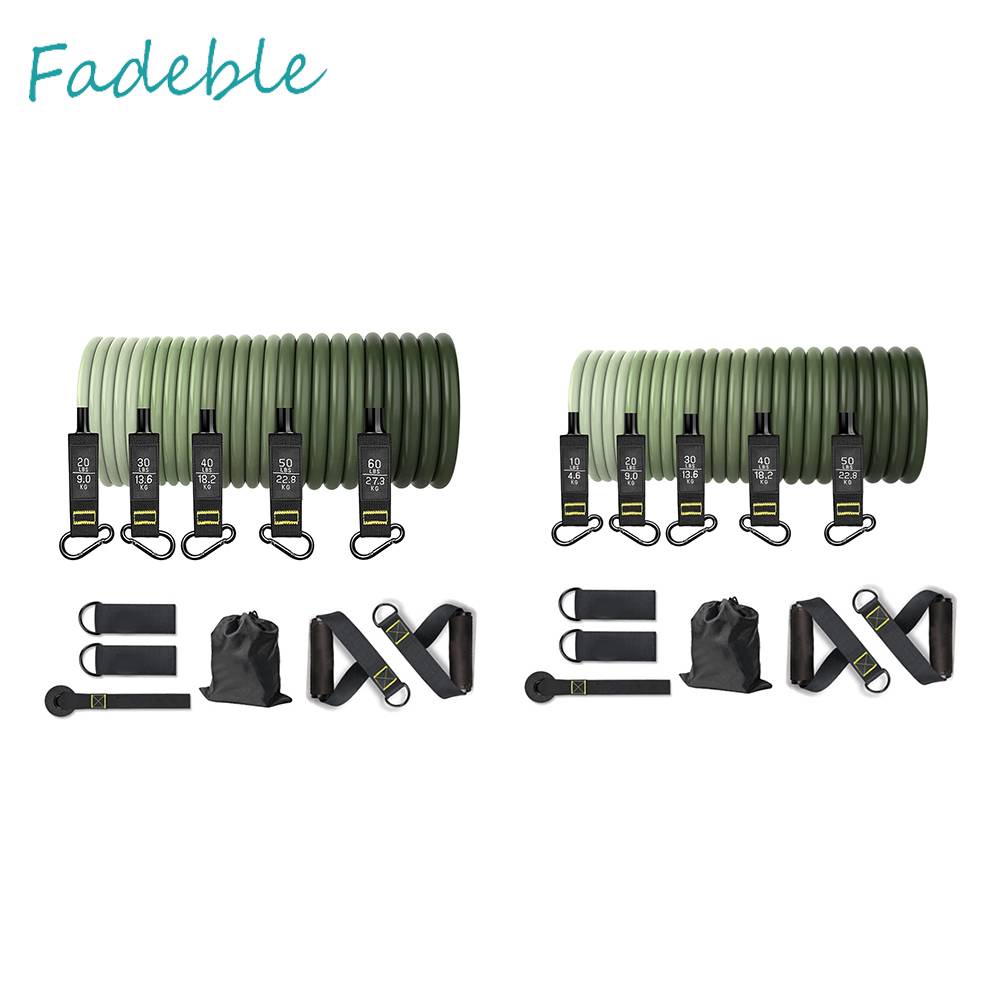 Set 11 Dụng Cụ Dây Kéo Đàn Hồi Hỗ Trợ Tập Thể Hình Chống Trượt