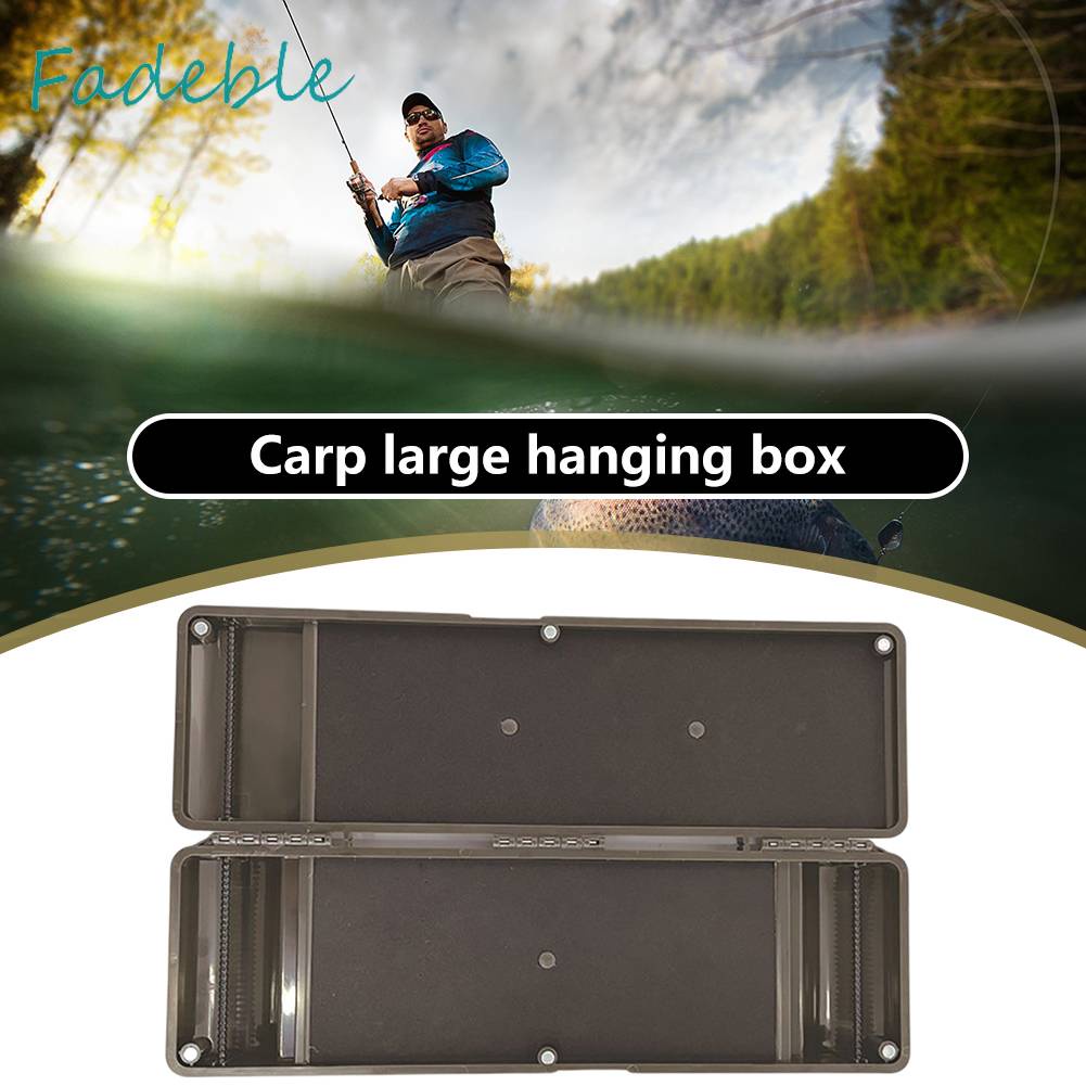 Hộp Đựng Dụng Cụ Câu Cá Bằng Nhựa Cỡ Lớn Chống Thấm Nước Tiện Dụng